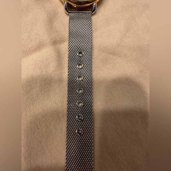 COACH Delancey Two-Tone Mesh Strap Watch - Picture 7 of 9